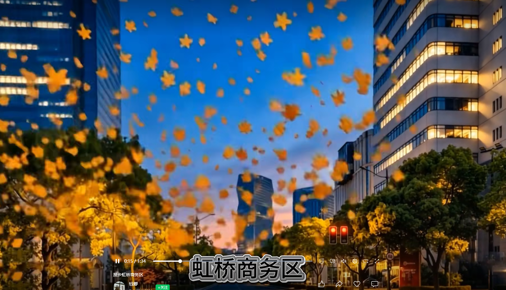 摄影社区~钰卿~《漫步虹桥商务区》